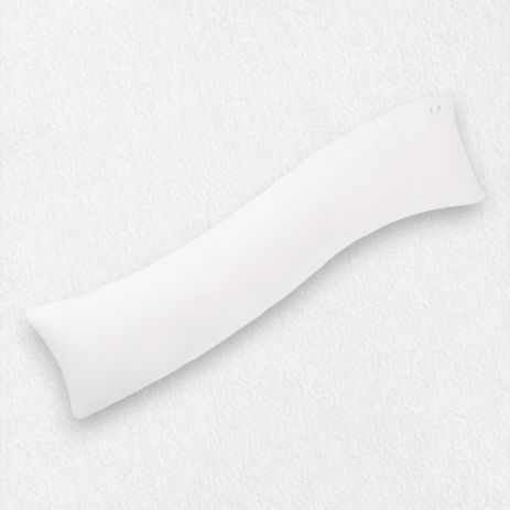 Наволочка для подушки S-form IDEIA с молнией 40х130 см сатин белая (08-13230*013)