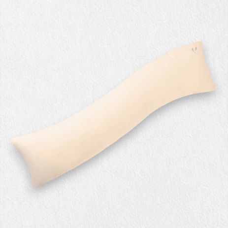 Наволочка для подушки S-form IDEIA с молнией 40х130 см сатин беж (08-13230*001)