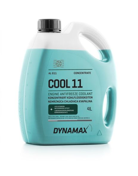 Антифриз G11 DYNAMAX COOL концентрат (4L), DYNAMAX (500109)