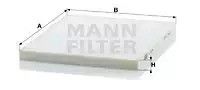Фильтр воздушный кондиционера (салона), MANN (CU2434)