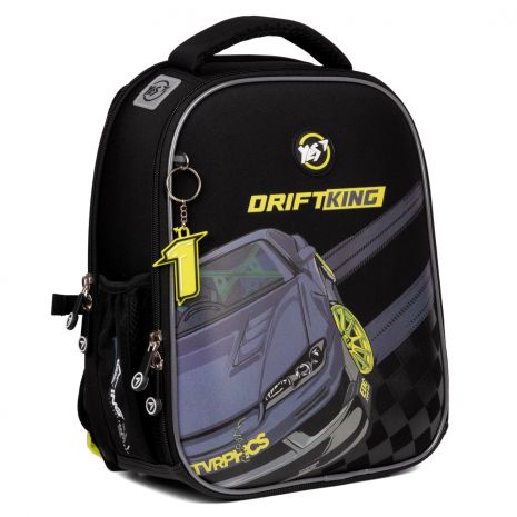 Шкільний рюкзак YES Drift King H-100, каркасний, два відділення, дві бокові кишені, розмір: 35*28*15см