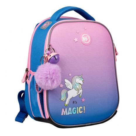 Шкільний рюкзак Yes It's Magic H-100, каркасний, два відділення, дві бокові кишені, розмір: 35*28*15см