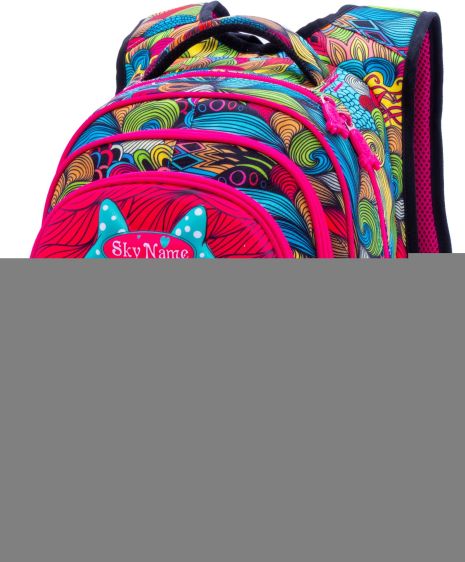 Дитячий шкільний рюкзак R2-174, для дівчинки Winner SkyName, розмір: 30*18*37см червоний