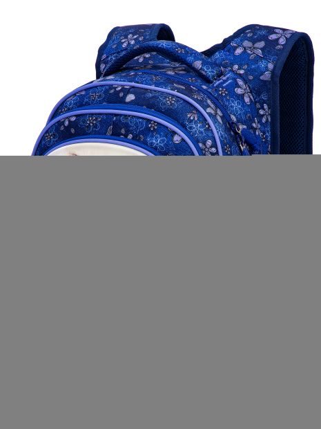 Ранець,шкільнийR2-185 для дівчинки1-4 клас водовідштовхувальна тканина SkyName (Winner)розм.30*18*37см синій