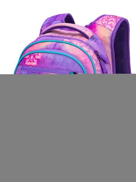 Рюкзак для дівчинки молодших класів, R3-245, три відділи, Winner One/SkyName 30*18*38 см, різнокольоровий