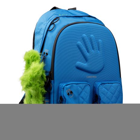 Шкільний рюкзак YES by Andre Tan, напівкаркасний, два відділення, фронтальні кишені розмір 40*30*14см Hand blue
