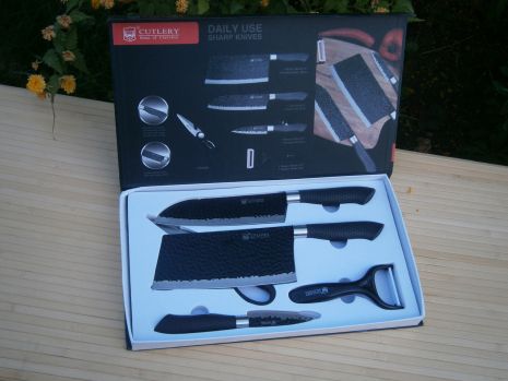 Набір кухонних ножів Cutlery ER-0599 - 5 предметів