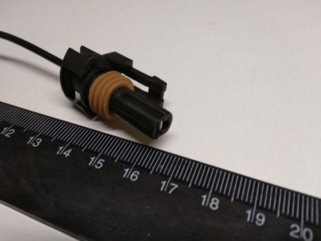 Фишка (разъем проводки) 1-контактный 3 мм (RP321)