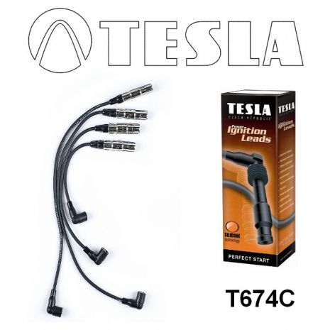 Провода зажигания VAG, TESLA (T674C)