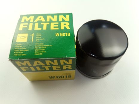 Фильтр масляный MAZDA CX-5, MANN (W6018) (PE01-14-302A)