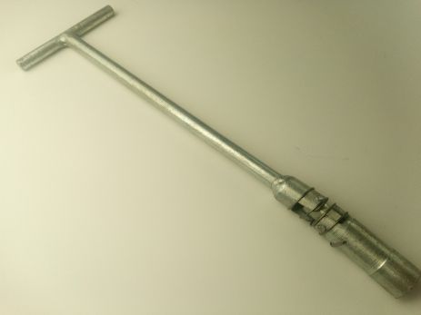 Ключ Т-обр. з карданом 16 мм свічковий
