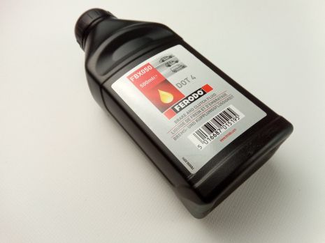Тормозная жидкость FERODO DOT-4 0,5 л. (FBX050) (93160363)
