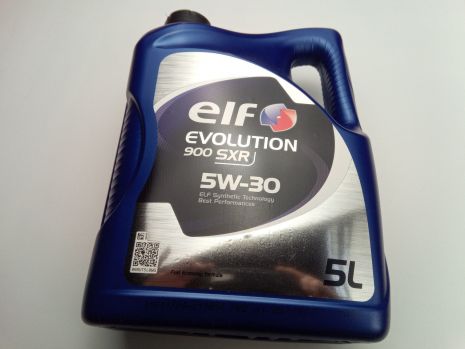 Масло моторное 5W-30 синтетическое ELF Evolution 900 SXR 5л. (194839)