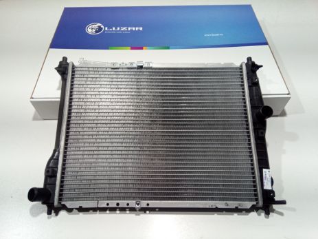 Радиатор охлаждения Lanos (без конд.), Лузар (LRc 0563b) алюминиево-паяный (96559565)