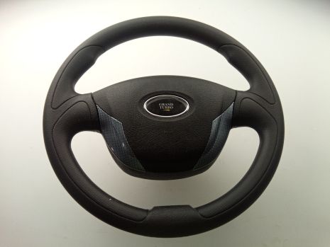 Рулевое колесо ВАЗ 2108, Сызрань "Турбо" вставки карбон (2108-3402015)