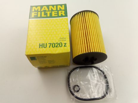 Фільтр масляний VAG 1.6-2.0 TDI, MANN (HU7020Z) (03N115562)