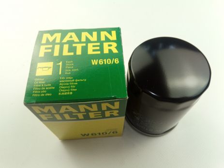 Фільтр масляний HONDA , MANN (W610/6) (15400PH1F03)