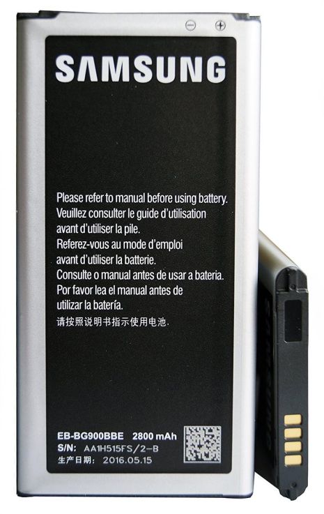 Аккумулятор +NFC для Samsung G900 Galaxy S5 / EB-BG900BBE [Original] 12 мес. гарантии