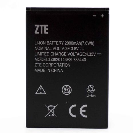 Аккумулятор для ZTE LI3820T43P3H785440 (ZTE Blade L370 / Blade L2 Plus) [Original PRC] 12 мес. гарантии