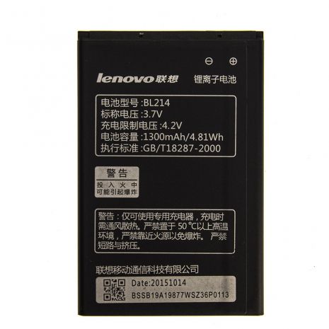 Аккумулятор для Lenovo BL214 - A316i / A208T / A218T / A269 / A305E [Original] 12 мес. гарантии