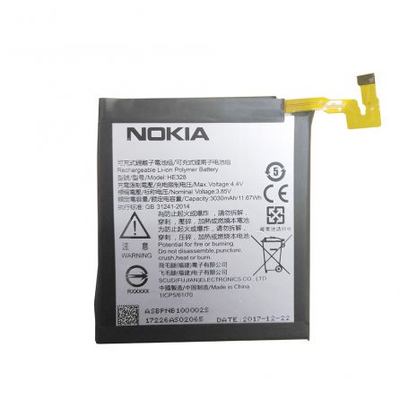 Акумулятор для Nokia 8 HE328 [Original PRC] 12 міс. гарантії
