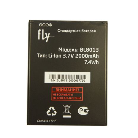 Аккумулятор для Fly (BL8013) FS506 [Original PRC] 12 мес. гарантии
