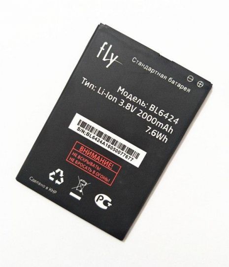 Аккумулятор для Fly BL6424 FS505 [Original PRC] 12 мес. гарантии