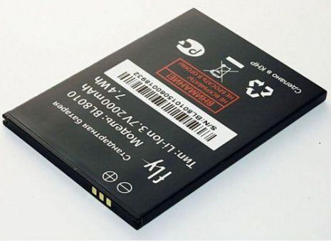 Аккумулятор для Fly BL8010 (FS501 Nimbus 3) [Original PRC] 12 мес. гарантии