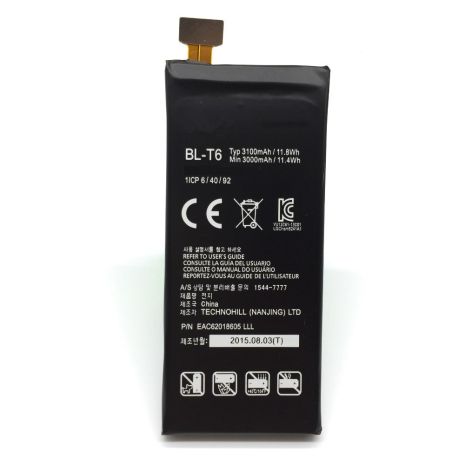 Акумулятори для LG BL-T6 [Original PRC] 12 міс. гарантії