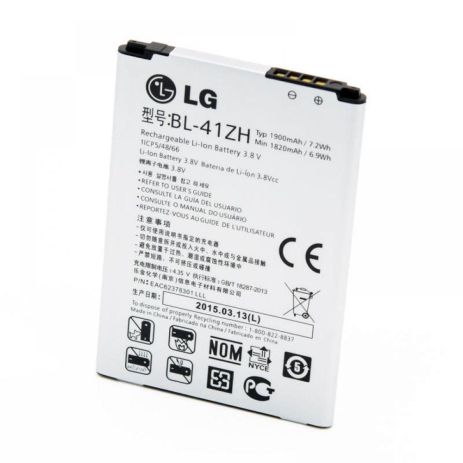 Акумулятори для LG L FINO, LEON, L50, D213, D221, D295, H324 (BL-41ZH) [Original PRC] 12 міс. гарантії