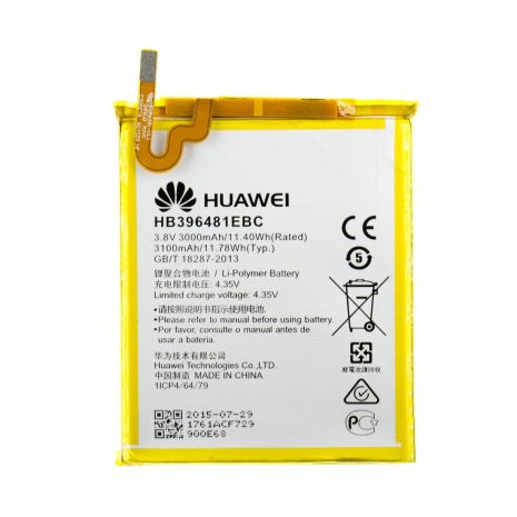 Аккумулятор для Honor 5A (LYO-L21, CAM-AL00, CAM-TL00H, CAM-TL00, CAM-UL00) Huawei HB396481EBC 3100 mAh