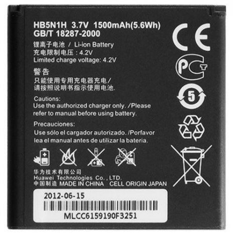 Аккумулятор для Huawei M660, U8815, U8818, G300, U8825, G330 (HB5N1, HB5N1H) [Original PRC] 12 мес. гарантии
