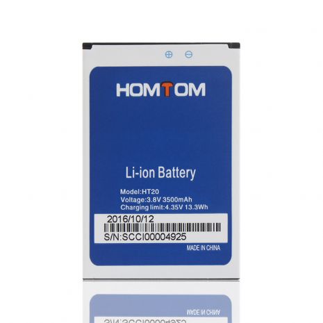 Аккумулятор для Homtom HT20 [Original PRC] 12 мес. гарантии