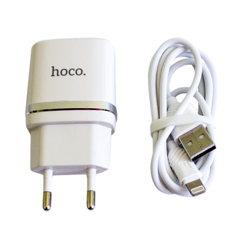 Зарядное устройство Hoco C11 White 1USB (1A)