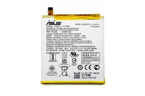 Акумулятор для Asus C11P1511/ZenFone 3/ZE552KL [Original PRC] 12 міс. гарантії
