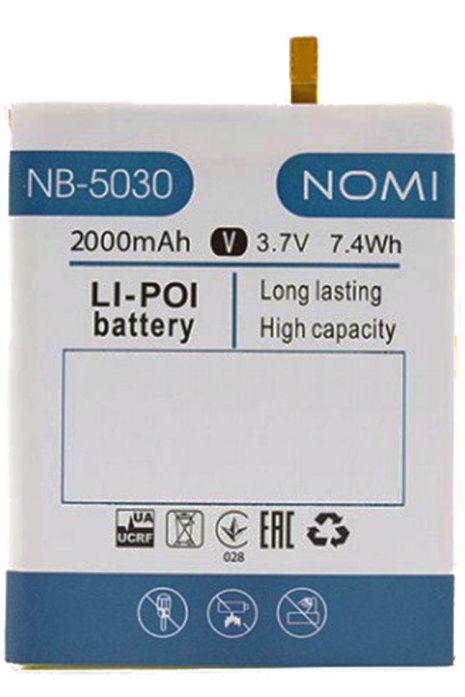 Аккумулятор для Nomi NB-5030 i5030 Evo X [Original PRC] 12 мес. гарантии