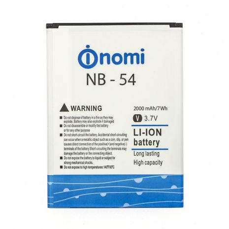 Аккумулятор для Nomi NB-54 (i504 Dream) [Original PRC] 12 мес. гарантии