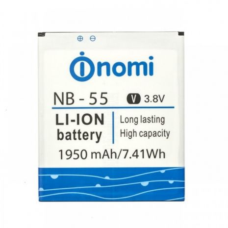Аккумулятор для Nomi NB-55 (i505 Jet) [Original PRC] 12 мес. гарантии