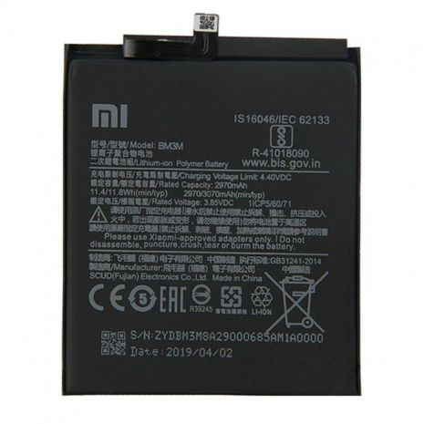 Аккумулятор для Xiaomi Mi 9 SE / BM3M [Original] 12 мес. гарантии