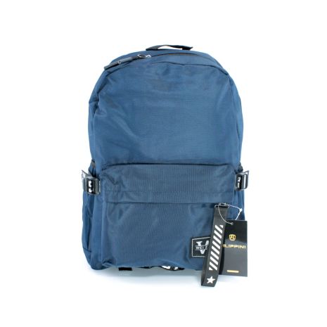 Рюкзак міський повсякденний 20 л, одне відділення, кишеня на спинці, розмір:44*30*15 см, синій