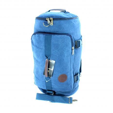 Сумка-рюкзак Filippini 40 л брезентовий одне відділення фронтальна кишеня ремінь розмір 55*30*25 см синій