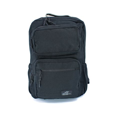 Міський рюкзак S03 одне відділення, дві фронтальні кишені, розміри: 45*34*15 см, 23 л, чорний