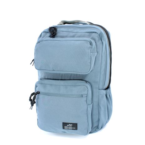 Міський рюкзак S03 одне відділення, дві фронтальні кишені, розміри: 45*34*15 см, 23 л, сіро-голубий