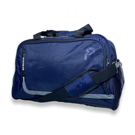 Дорожня сумка 25 л Ji Rong одне відділення додаткові кишені розмір: 45*30*20 см синя