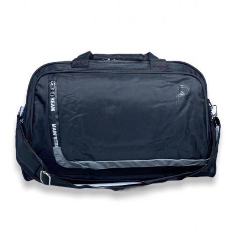 Дорожня сумка 25 л Ji Rong одне відділення додаткові кишені розмір: 45*30*20 см чорна