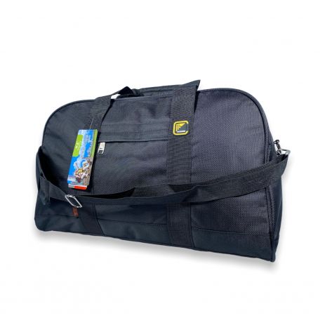 Дорожня сумка TONGSHENG 65 л одне відділення додаткові кишені розмір: 60*35*30 см чорна