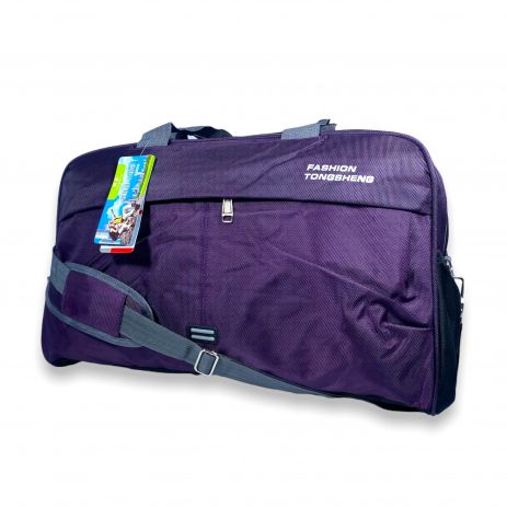 Дорожня сумка 55 л TONGSHENG одне відділення внутрішня кишеня одна фронтальна кишеня розмір: 58*35*27 см фіолетова