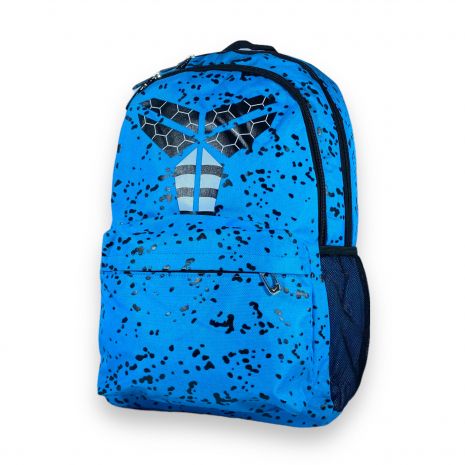 Рюкзак міський, спортивний, 2 відділення, 20 л, 1 кишеня на лицевій стороні, розмір: 45*30*15 см, блакитний