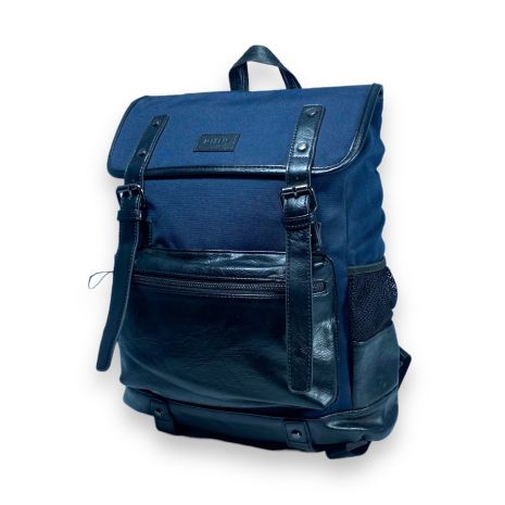Рюкзак міський, 20 л, оригінальний дизайн, один відділ, органайзер, розмір: 45*30*15 см, синій