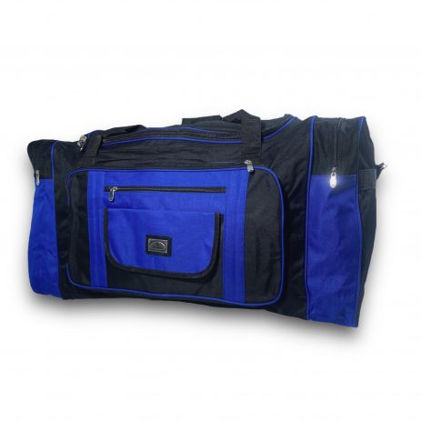 Дорожня сумка FENJIN одне відділення бокові кишені фронтальні кишені розмір: 60*35*30 см чорно-синій